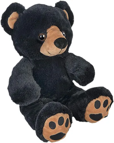 Miniatura 3 de Benjamin El Negro Bear 16" Make Your Own Animal- no Sew – Kit de peluche con lindo mochila.