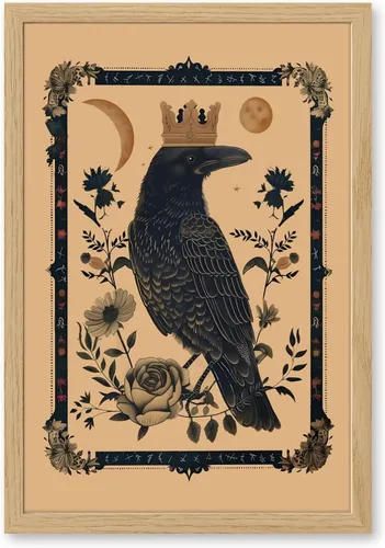 Miniatura 10 de Póster vintage de rana botánica retro, arte de pared de animales para amantes de las plantas, impresión humorística victoriana de rana caballero