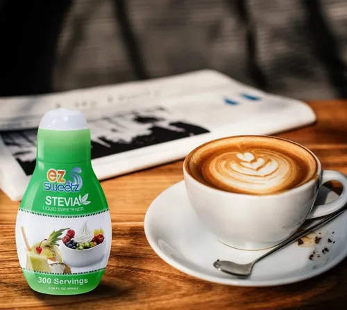 Miniatura 4 de EZ-sweetz (2 paquetes, 1.36 oz, líquido edulcorante de-bittered stevia, 300 porciones/botella)