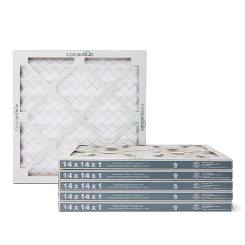 Miniatura 20 de Amazon Basics Paquete de 6 filtros de aire de 20 x 20 x 1 para horno de CA MERV 11 (tamaño real: 19.75 x 19.75 x .75 pulgadas)