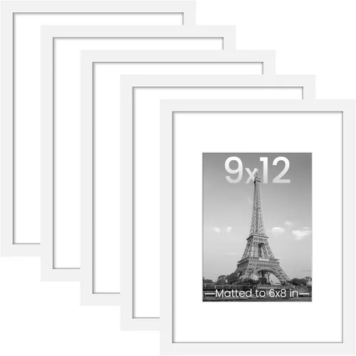 Miniatura 46 de upsimples - Portarretratos de 11 x 14 para galería de fotografías. Marcos para fotos de 8 x 10 pulgadas con paspartú o de 11 x 14 pulgadas sin Dorado