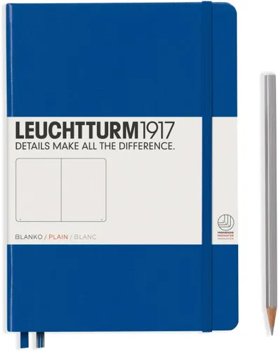 Miniatura 48 de LEUCHTTURM1917 - Cuaderno de tapa dura mediano A5 con 251 páginas numeradas para escritura y diario (verde menta, con puntos)