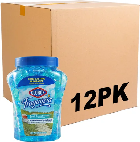 Miniatura 9 de Clorox Fraganzia Crystal Beads Ambientador con aroma hawaiano de escape, desodorante de habitación de larga duración, cuentas de gel eliminador