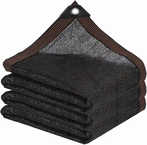 Miniatura 11 de Malla de sombra solar con ojales, para exteriores, red de sombra para jardín y cubierta de plantas, ideal para invernadero, patio, perrera