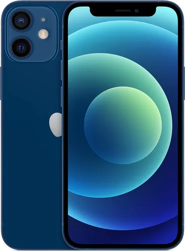 Apple iPhone 12 mini (256GB, azul) [bloqueado] + suscripción a empresa de telefonía