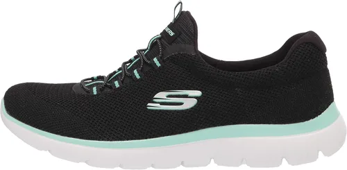 Miniatura 8 de Skechers Summits - Zapatillas clásicas para mujer color gris y morado