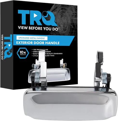 Miniatura 156 de TRQ Manija de puerta exterior delantera derecha cromada para el lado del pasajero compatible con Dodge Durango Jeep Grand Cherokee 2011-2021