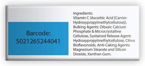 Miniatura 2 de Vitabiotics - Ultra Vitamina C - 60 Tabletas
