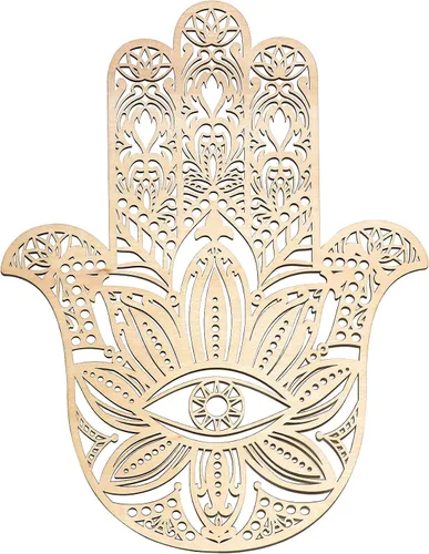 Miniatura 24 de Fourth Level MFG Ankh de 12", Arte de Pared de Madera de Geometría Sagrada, Decoración Colgante para el Hogar del Antiguo Egipto, Símbolo Eterno