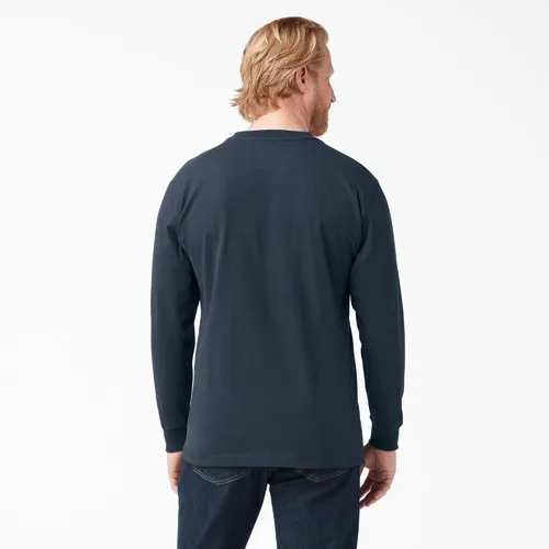 Miniatura 3 de Dickies Heavyweight camisa de manga larga de cuello redondo Big & Tall para hombre