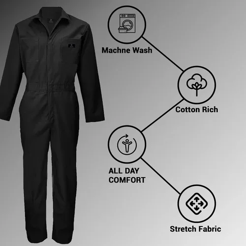 Miniatura 5 de ACTIVE UNIFORMS Overol de manga larga para hombre