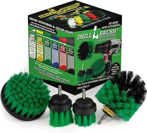 Miniatura 10 de Suministros de limpieza marina, kit de cepillos para un barco limpio, accesorios para barcos, juego de herramientas de limpieza de tanques, juego