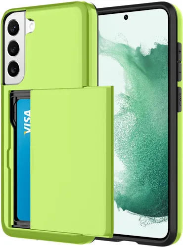Miniatura 8 de Funda tipo cartera para Samsung Galaxy S22 Ultra con 4 ranuras para tarjetas de crédito a prueba de golpes, funda híbrida de protección reforzada