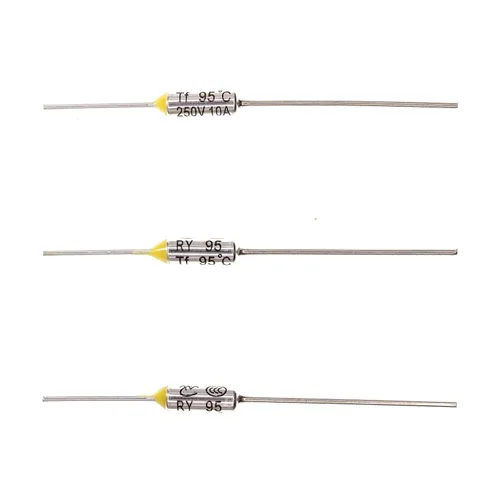 Miniatura 49 de Fusible térmico de temperatura metálica RY65 149.0 °F 149 ℉ 10A 250V 10 piezas