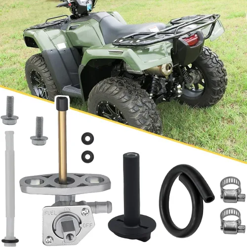 Miniatura 6 de Válvula de combustible para Honda Recon 250 1997-2024/Rancher 350 400 420 / Foreman 400 450 Rubicon 500, para Honda TRX250 TRX350 TRX400 TRX420