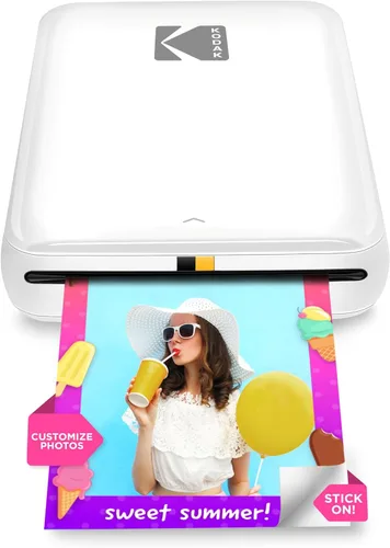 Miniatura 21 de KODAK Barbie x Step Slim Impresora fotográfica instantánea inalámbrica portátil de 2"x3" Papel fotográfico prémium (50 hojas)