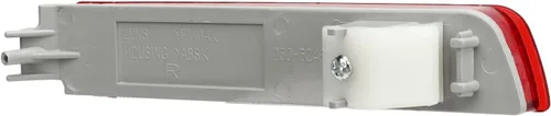 Miniatura 9 de Cubierta de tira reflectora de parachoques, juego de reflectores de parachoques trasero izquierdo derecho liso 265605C000 reemplazo para QX70 Base
