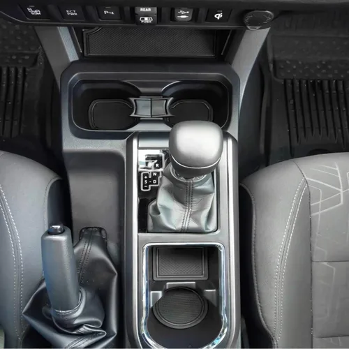Miniatura 3 de JDMCAR Compatible con accesorios Toyota Tacoma 2016-2023 Kit de insertos premium para portavasos, consola y bolsillos de puerta