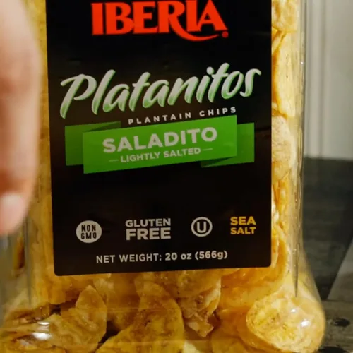 Miniatura 7 de Iberia Saladito - Plátanos fritos ligeramente salados, 20 onzas