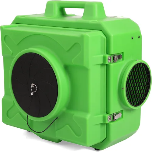 Miniatura 10 de MOUNTO HEPA500 Purificador de Aire Comercial 500cfm Depurador de Aire Hepa Máquina de Aire Negativo Roto-Moldeado (Azul)