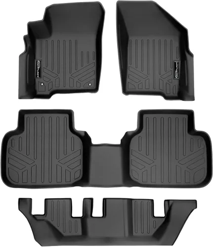 Miniatura 10 de MAXLINER - Juego de alfombrillas de primera fila para todo tipo de clima, compatibles con Dodge Journey 2010-2020