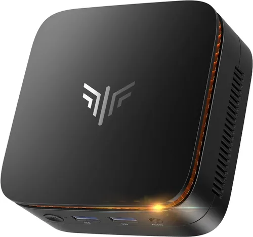 KAMRUI - Mini computadora Essenx E1, AMD 3150U (Beats i3-10110U/N95), 8 GB RAM 256 GB SSD, mini computadora de escritorio compatible con doble 4K,