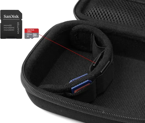 Miniatura 4 de Funda para cámara corporal, cámara de acción como MIUFLY 1296, Veho VCC003, VCC005 MUVI HD10, HDPRO, PNZEO F5, BOBLOV M5/M7, Pyle PPBCM9, cámara