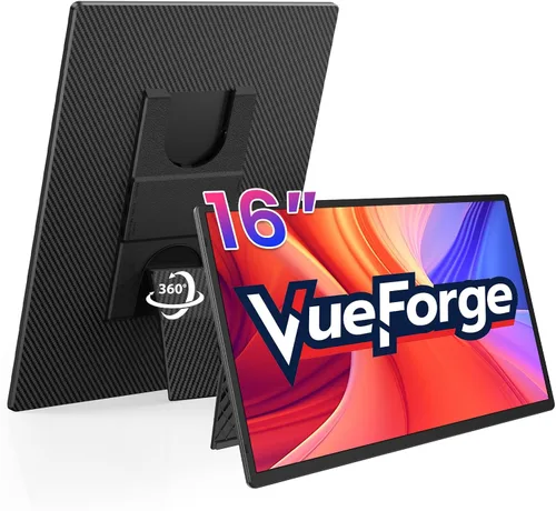 Miniatura 12 de Extensor de pantalla para laptop, monitor de pantalla dual FHD 1080P de 14 pulgadas para portátil, monitor portátil ultraligero con USB-C/HDMI, Plug