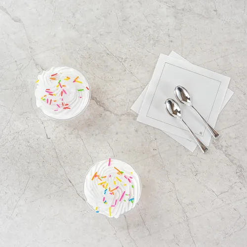 Miniatura 6 de Restaurantware -RW Base 3.5 oz - Vasos de helado de 3.5 onzas, 50 tazas de parfait desechables - Taza de postre de plástico transparente, elegante