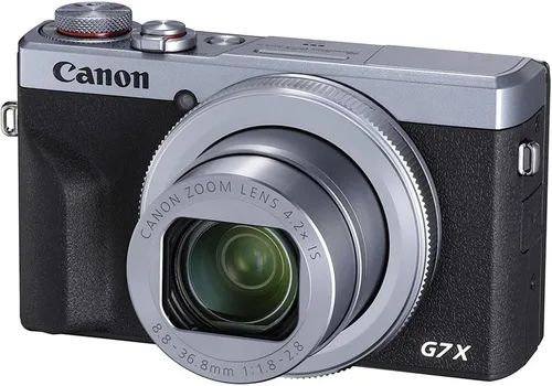 Miniatura 2 de Cámara digital Canon PowerShot G7 X Mark III (plata) (3638C001) + tarjeta de memoria de 64 GB + batería NB13L + cargador + lector de tarjetas +