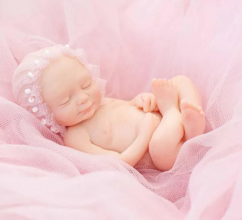 Miniatura 3 de Muñeca de bebé de silicona que hace el molde, molde del bebé 3D 0-81