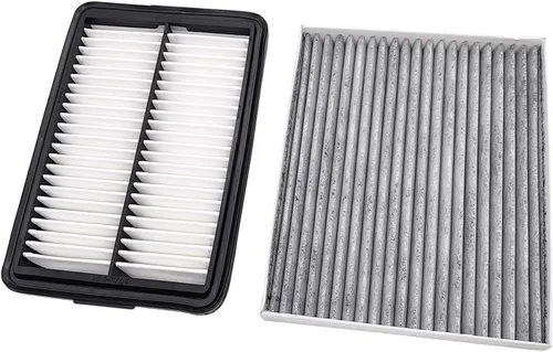 Miniatura 24 de FUN-DRIVING Filtro de aire de cabina y motor de peine para Honda CRV Civic 1.5L Acura Integra