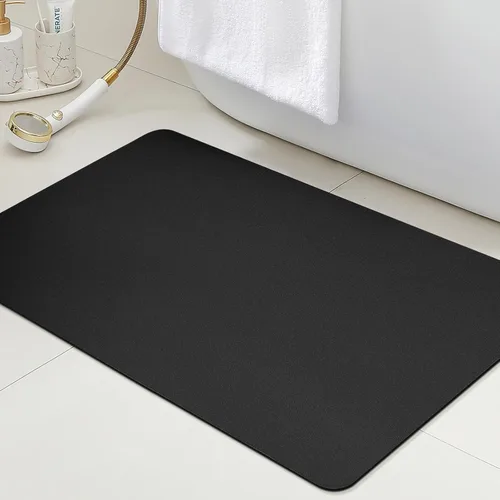Miniatura 63 de ACCUMTEK Alfombrilla de Baño Ultra Delgada, Alfombrillas de Baño Antideslizantes con Respaldo Mejorado para Colocar Bajo la Puerta, Alfombras