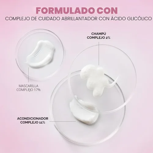 Miniatura 9 de L'Oréal Paris Champú sin sulfato con brillo y ácido glicólico EverPure, cuidado del cabello para brillo duradero y suavidad para cabello opaco