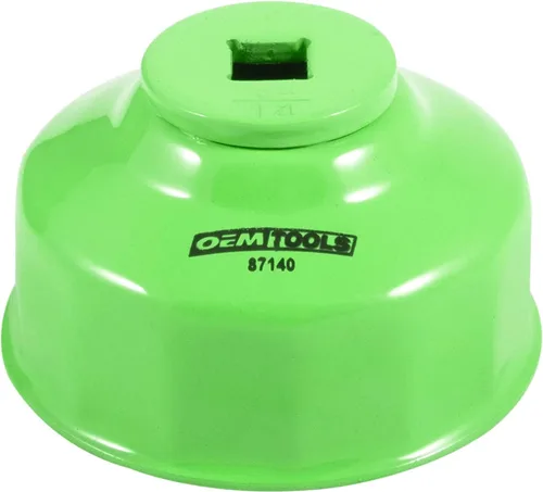Miniatura 16 de OEMTOOLS 87146 Llave de filtro de aceite de flauta de 75/3.031 in, 15 pulgadas, verde, mezcla