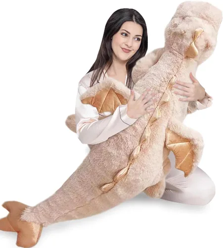Miniatura 16 de Animal de peluche de pterosaurio con alas - Lindos dinosaurios suaves, juguetes de peluche de pequeño dragón volador, almohada de peluche, regalos
