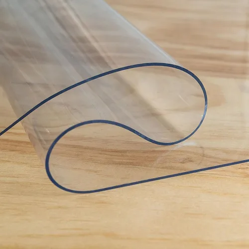 Miniatura 3 de Protector de escritorio transparente, lavable para una fácil limpieza, protector de escritorio de PVC transparente para restaurantes y mesas