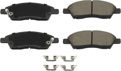 Miniatura 10 de Pastillas de freno, 4 pastillas de freno de disco de cerámica traseras ECCPP para Chevy Captiva Sport, Equinox, 10-17 para GMC Terrain, 07-09