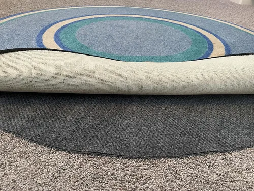 Miniatura 9 de Hold-a-Rug Plush 5' x 8' Antideslizante, Base Antideslizante para Alfombra, Agarre Reversible, ¼ de Grosor, Segura para Todos los Pisos y Alfombras