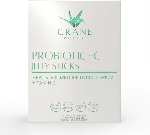Miniatura 2 de PROBIOTIC-C Jelly Sticks - Bifidobacterium y vitamina C Sin OMG, sin gluten, veganas Sobres individuales para un bienestar fácil de llevar