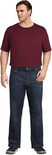 Miniatura 4 de Lands' End Camiseta de manga corta Super-T con bolsillo para hombre