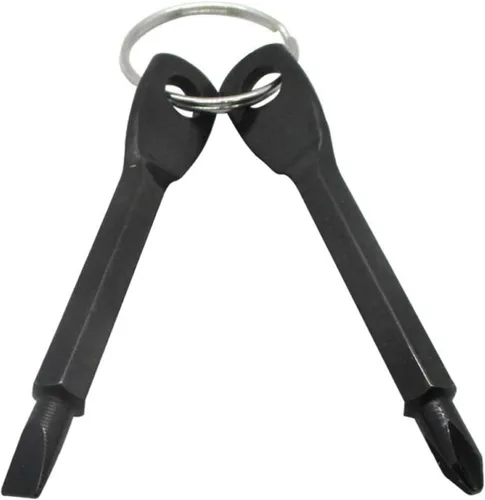 Gadgetime USA Juego de mini destornilladores (paquete de 2) – Gran relleno de calcetines para hombres – Cabeza plana y Phillips – Herramienta de