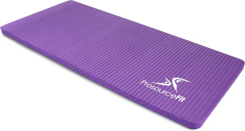 Miniatura 11 de ProsourceFit Rodillera y codera de yoga extragruesa de 15 mm (5/8”) se adapta a tapetes estándar para articulaciones libres de dolor en yoga