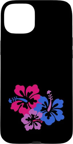 Miniatura 9 de Funda para iPhone 13 Pro Bisexual Bi Pride Sutil Hibiscus Flower Hawaii LGBT LGBTQ