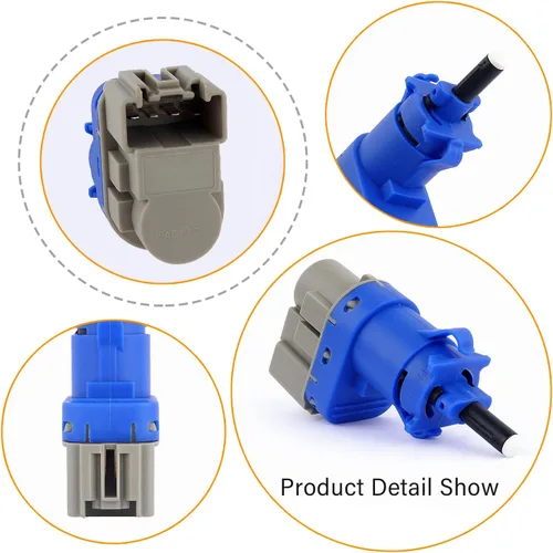 Miniatura 3 de Interruptor de luz de freno que reemplaza al OEM # 8T4T-9G854-AA, luz de freno de 4 pines compatible con Ford F150, Explorer, Lincoln MKC, Mazda