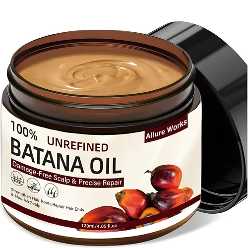 Aceite de batana crudo 100% sin refinar para el crecimiento del cabello, Dr. Sebi, orgánico de Honduras, aceite de botana promueve el crecimiento