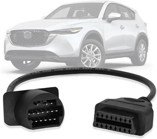 Miniatura 15 de Cable Adaptador OBD1 a OBD2 Compatible con Conector de 3 Pines para Honda, Adaptador de 3 Pines OBD1 a 16 Pines OBD2 para Vehículos Antiguos
