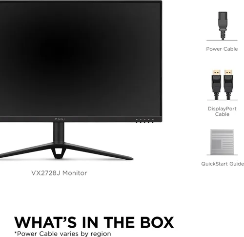 Miniatura 6 de ViewSonic VX2728J - Monitor para juegos de 27 pulgadas 1080p, IPS con 180Hz y 0.5 ms para un juego suave, FreeSync Premium y compatible con G-Sync