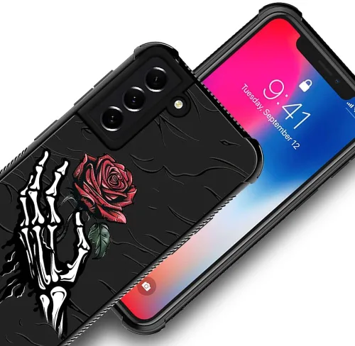 Miniatura 509 de CARLOCA Funda compatible con Samsung Galaxy S22 Ultra, diseño gráfico de Star Howling Wolfs Samsung Galaxy S22 Ultra, diseño gráfico, a prueba