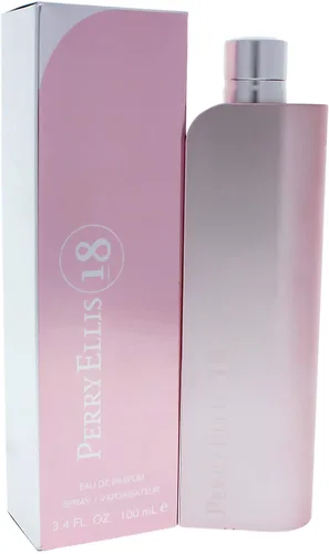 Perry Ellis 18 By Perry Ellis para mujer, Eau de Parfum en aerosol, botella de 3.4 onzas